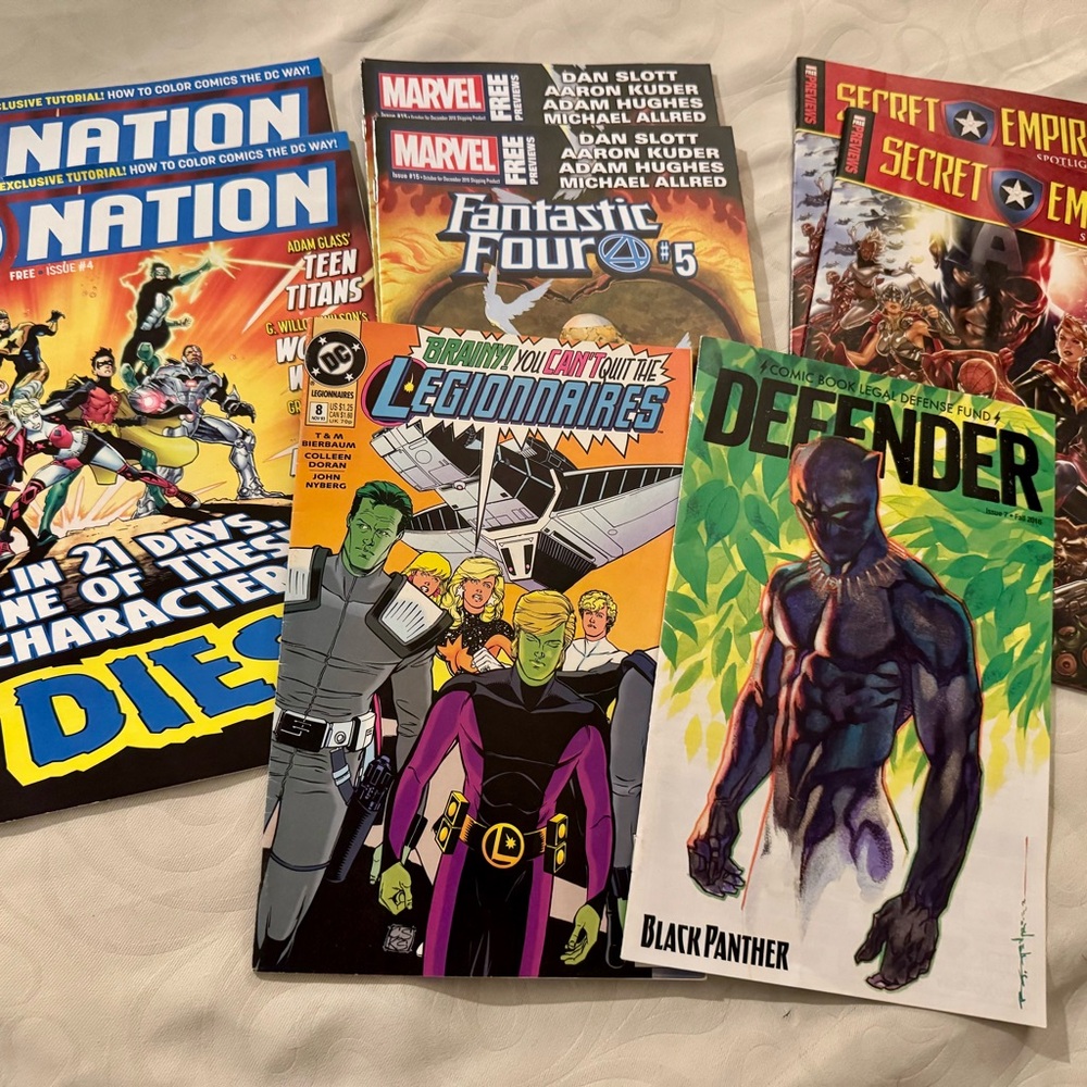 Marvel and DC Comic Book Bundle